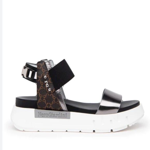 Nero Giardini Shoes - NERO GIARDINI platform sandal Italian made size 38 or US 8